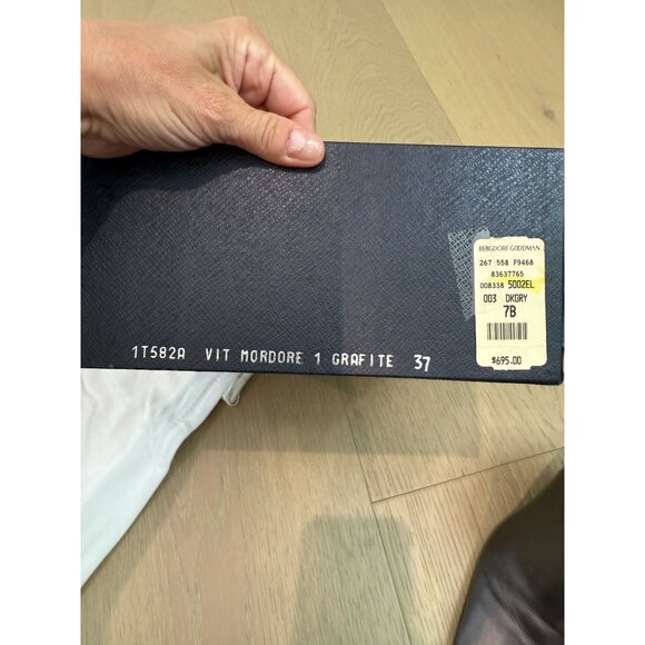 Vintage from 1999 Collection Genuine Leather Prada Ankle Boots, size 37 - Picture 15 of 16